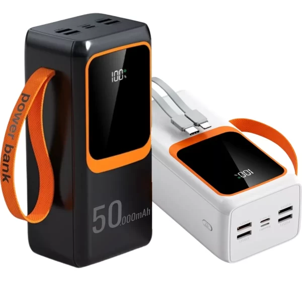 Carregador Power Bank 50.000mah Portátil Turbo Rápido 22.5w